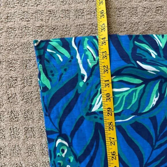 NWT Lilly Pulitzer Elianna Indigo Breeze 3/4 Sleeve T-Shirt Dress Cotton Small - Picture 15 of 16